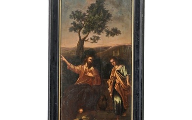 Antique Religious Biblical Painting Sotheby's Tag