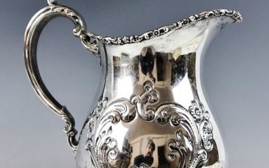 Antique Sterling Silver Pitcher, Pool