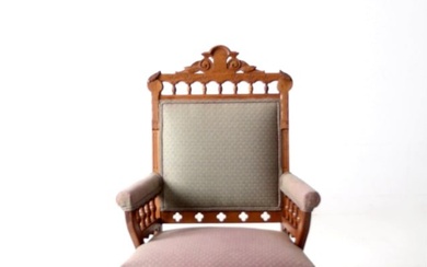Antique Victorian Eastlake Parlor Chair