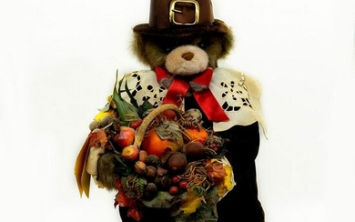Apple Whimseys, Thanksgiving Pilgrim Teddy Bear