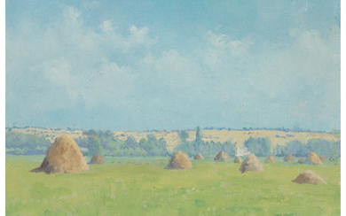 Arthur Burdett Frost (1851-1928), Haystacks
