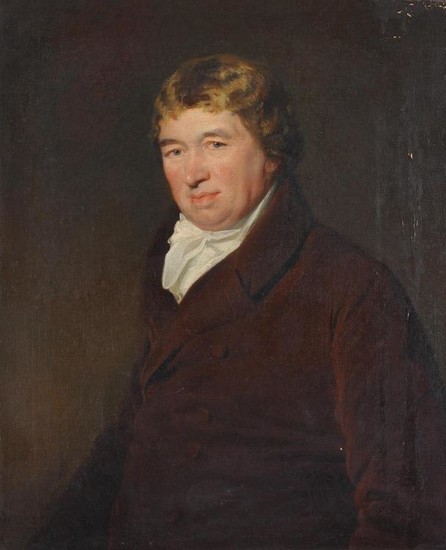 Attributed to John Jackson (British 1778-1831) Portrait of a gentleman thought to be Daniel O'Connell (1775-1847)