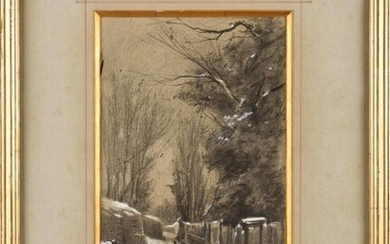 Auguste ALLONGÉ (1833-1898) Dans la forêt...