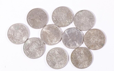Australian Round 50c Coins (10)