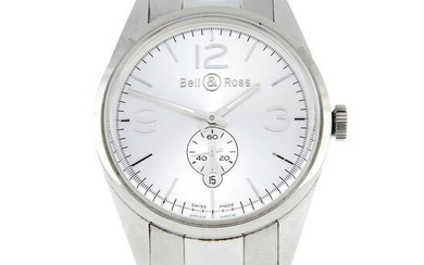 BELL & ROSS - a stainless steel Vintage bracelet watch, 41mm.
