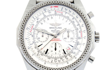 BREITLING - a stainless steel Breitling for Bentley chronograph bracelet watch, 49mm.