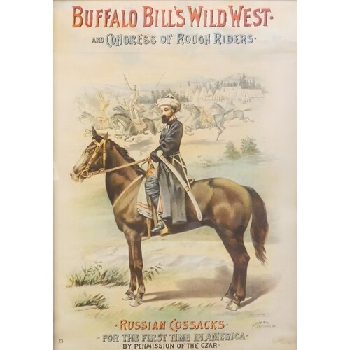 ‘BUFFALO BILL’S WILD WEST AND CONGRESS OF ROUGH RIDERS RUSSI...