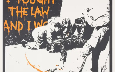 Banksy (b. 1974) I Fought The Law (Signed)
