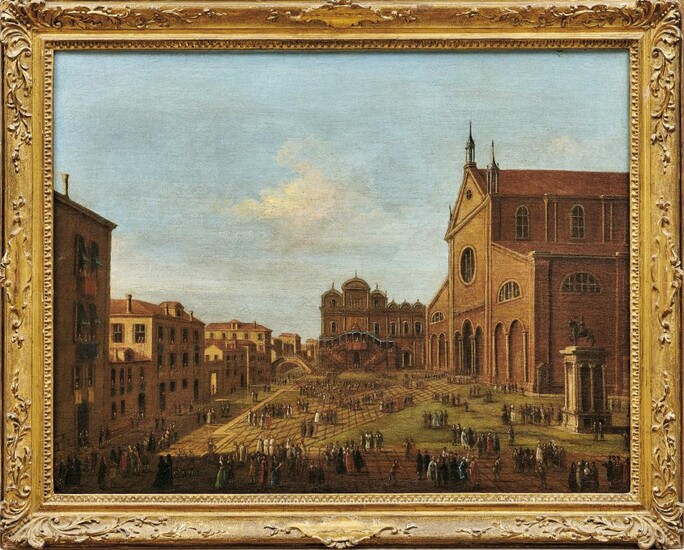 Begräbnis eines Dogen in Zanipolo, Venezianische Schule des 18. Jahrhunderts
