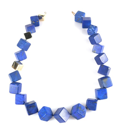 (Beh.) Lapis Lazuli Design Collier