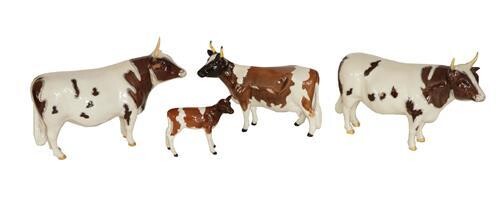 Beswick Cattle Comprising: Ayrshire Bull Ch. 'Whitehill Mandate', model No....