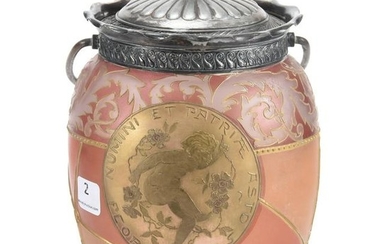 Biscuit Jar, Unmarked Royal Flemish