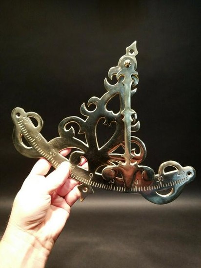 Brass Pendulum Nautical Inclinometer