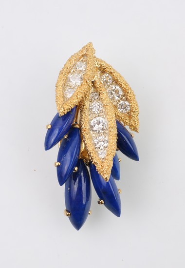 Brillant Lapis-Lazuli Anhänger