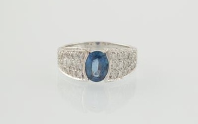 Brillant Saphir Ring