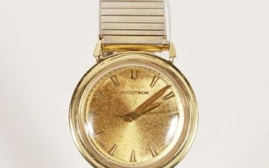 Bulova - Accutron 14k gold quartz watch for men - 1964