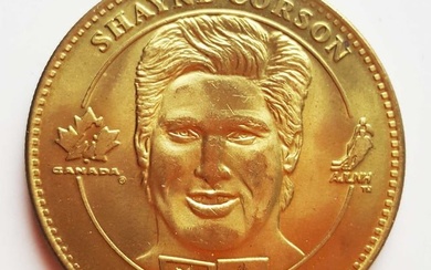 COMMEMORATIVE MEDAL of CANADIAN HOCKEY PLAYERS