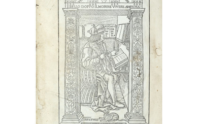 CORIO, Bernardino (1459-1519 ca.) - Viri clarissimi mediolanensis Patria historia. Milan: Alessandro Minuziano, 1503. An annotated copy of the first...