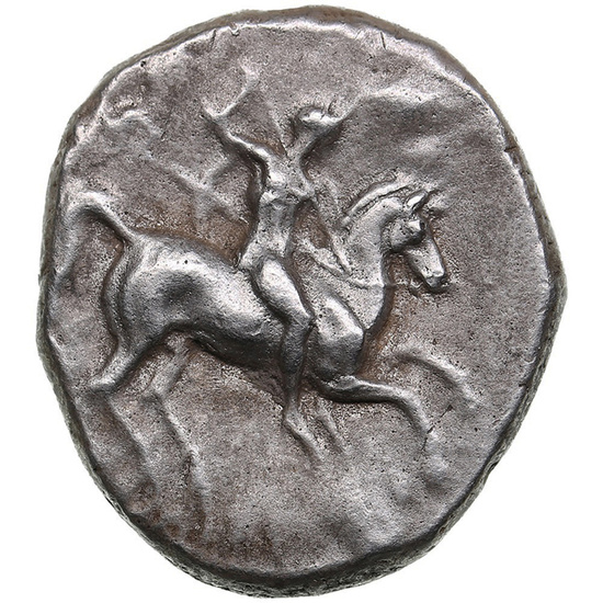 Calabria, Taras AR Didrachm c. 281-240 BC