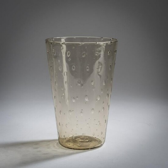 Carlo Scarpa, 'A bolle' vase, c. 1935-40