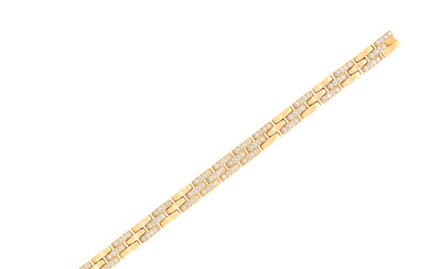 Cartier, Gold and Diamond Bracelet, 'Maillon Panthère'