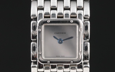 Cartier Panthère Ruban Steel 2420 Quartz Wristwatch