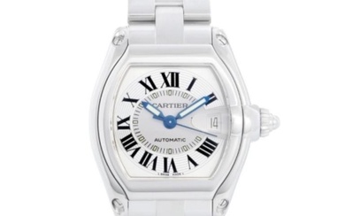 Cartier Roadster Men's Steel Watch W62025V3 (or CR