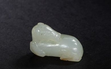 Chinese Jade Carved Horse, 18-19th Century