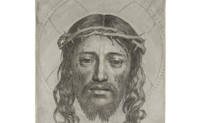 Claude Mellan (1598-1688); The Veil of Saint Veronica (The Holy Face);