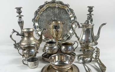 Collectible Silver Plated Service