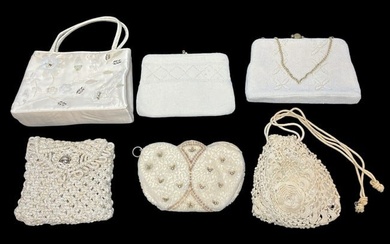 Collection Vintage Beaded, Crochet Ladies Purses