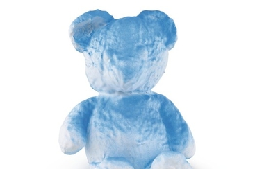 DANIEL ARSHAM 丹尼爾·阿爾軒 | CRACKED BEAR (BLUE) 破裂熊（藍）