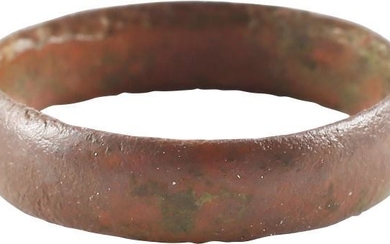 DOUBLY RARE VIKING WEDDING RING C.850-1050 AD SZ 6