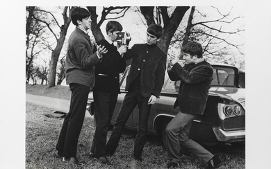 Dezo Hoffmann (Slovakian, 1912-1986) The Beatles, Liverpool, April 1963, printed...