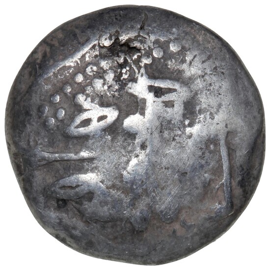 Donau Celts, Tetradrachm of kinnlos type, c. 200–100 BC, 13.54 g, Dembski...