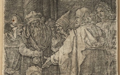 Dürer, Albrecht (1471-1528). Saint Peter and Saint John at the...