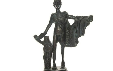 EARLY 20TH C. NEOCLASSICAL STYLE BRONZE SCULPTURE