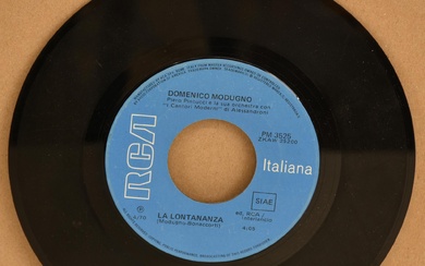 EP 45 GIRI Domenico Modugno, - La lontananza - Ti amo, amo te mancante della...