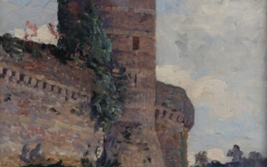 EUGÈNE CHIGOT (1860-1923) Le château de... - Lot 2 - Osenat