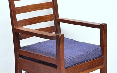 Early Gustav Stickley Arm Chair