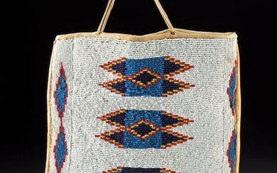 Early Native American Nez Pearce Beaded Bag