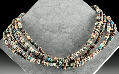 Egyptian Faience Glass Beaded Necklace