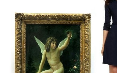 Emil Keyser (Swiss, 1846-1923) Oil on Canvas