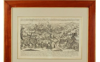 Engraving Siege of Ochakov 1788.