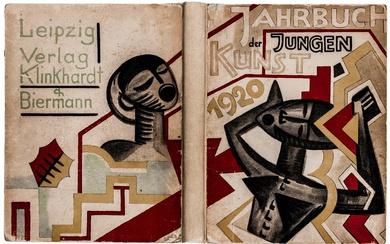 Expressionnisme - Annuaire de l'art jeune 1920. édité par G. Biermann. Avec 8 gravures originales...