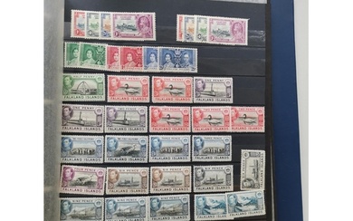 FALKLAND IS. 1935 onwards collection of M or UM incl. 1938....