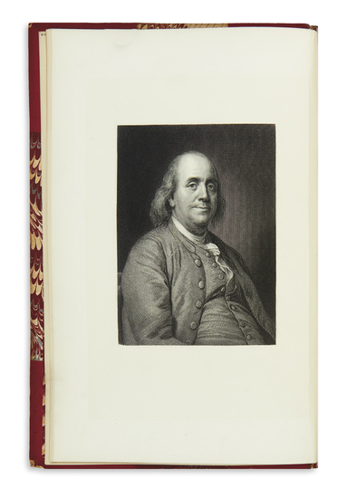 FRANKLIN, BENJAMIN. Bigelow, John; editor. Autobiography of Benjamin Franklin. Portrait plate. 409 pages....