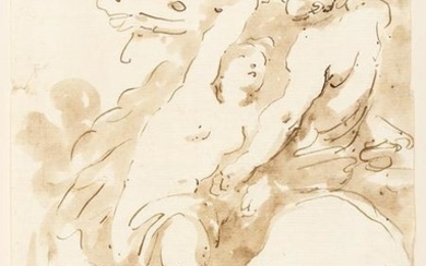 FRENCH SCHOOL, 18th CENTURY - Study of three figures