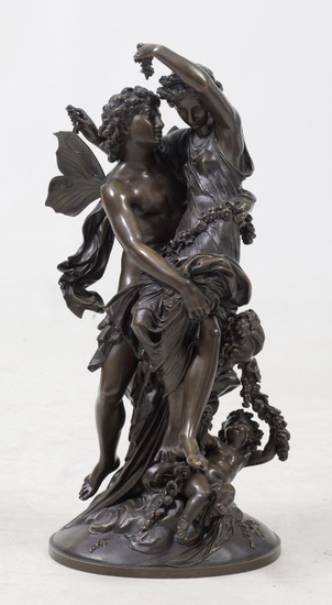 FRENCH SCHOOL (19th century) "Cupid and Psyche"