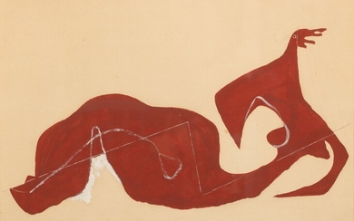 Femme nue allongée , Henri Laurens
